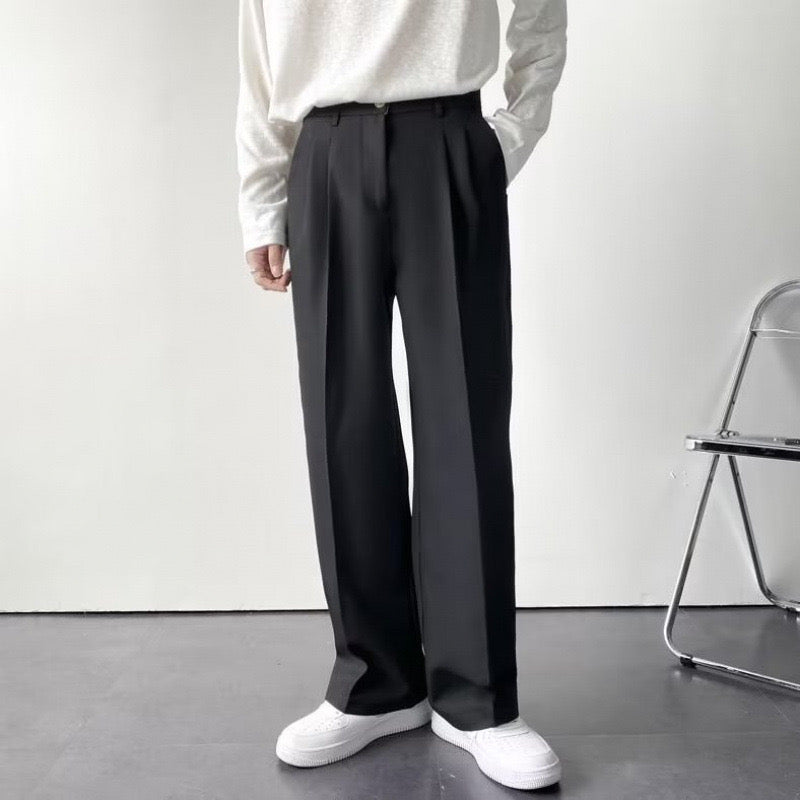 James | Classic Straight Fit Formal Trousers
